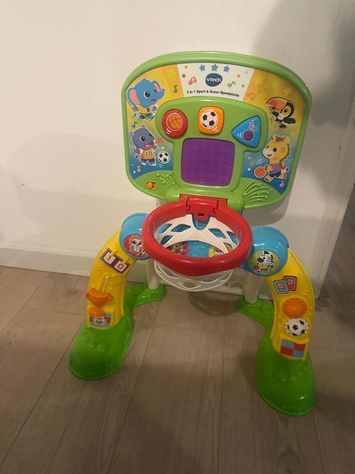 VTech 3-in-1 Sport & Scoor Speelplaats, Ophalen of Verzenden, Gebruikt, 6 maanden tot 2 jaar