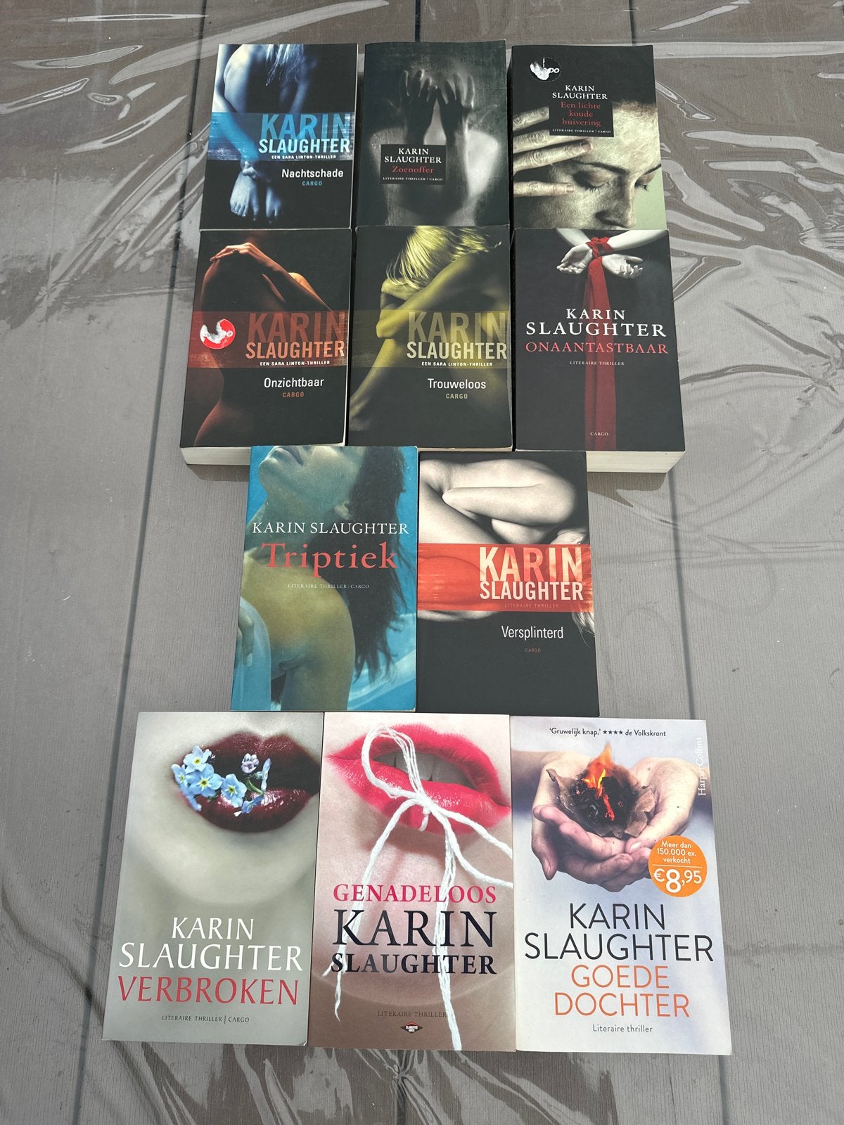 Karin Slaughter Boekenpakket - 11Spannende Thrillers, Ophalen of Verzenden, Gelezen, Nederland