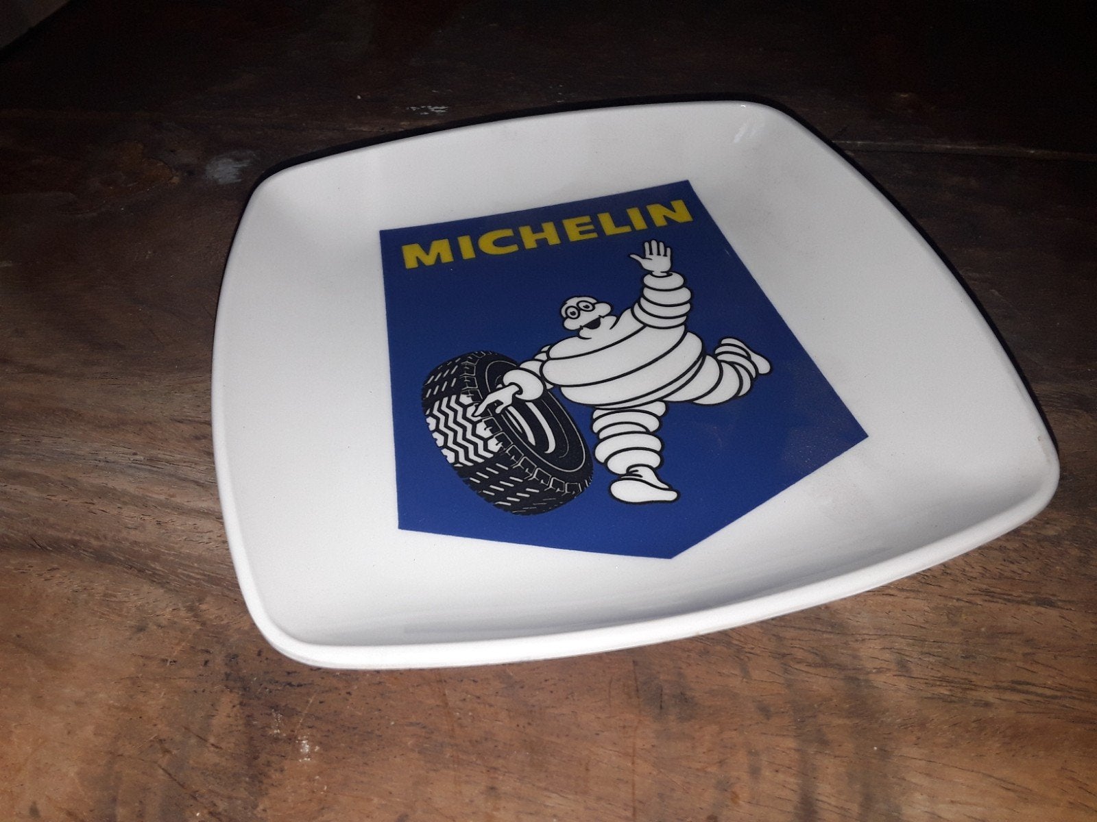 Orgineel Michelin geld/ toonbank schaaltje. Bibendum, Ophalen of Verzenden, Zo goed als nieuw, Reclamebord