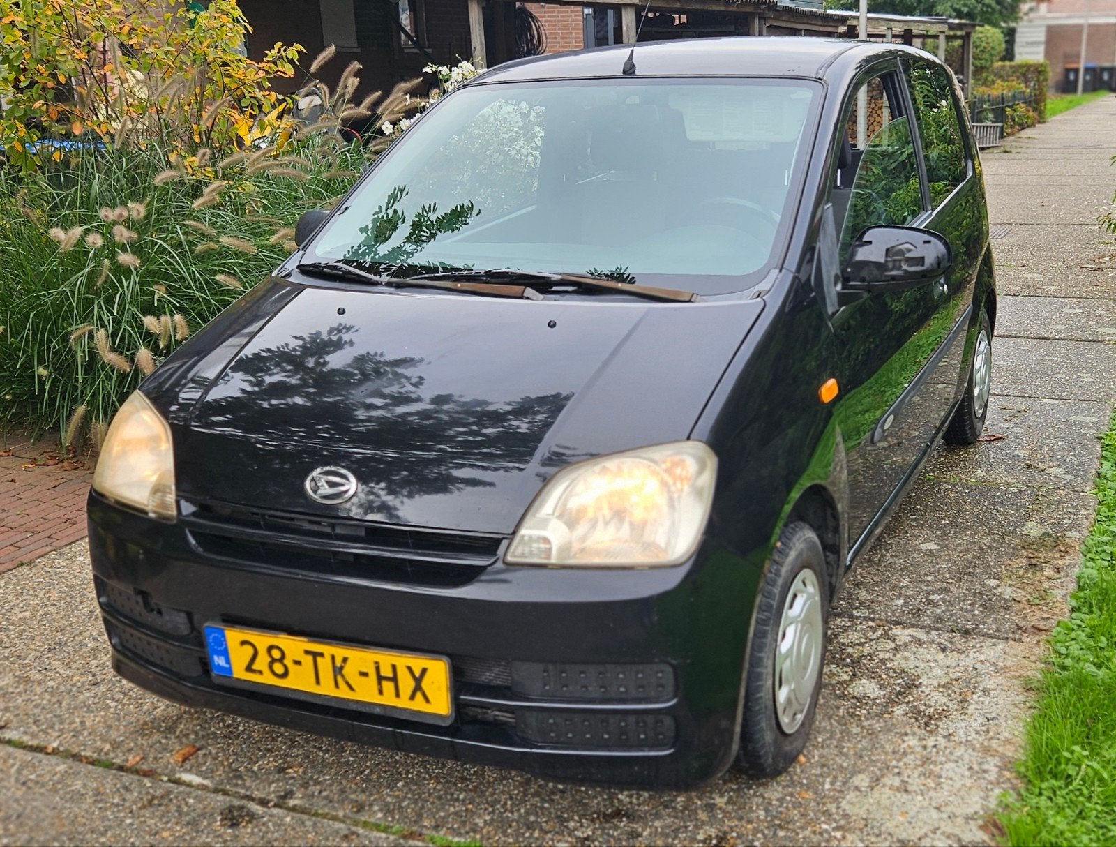 Daihatsu Cuore 1.0 Osaka 3D 2006 Zwart met nieuwe accu, Ophalen