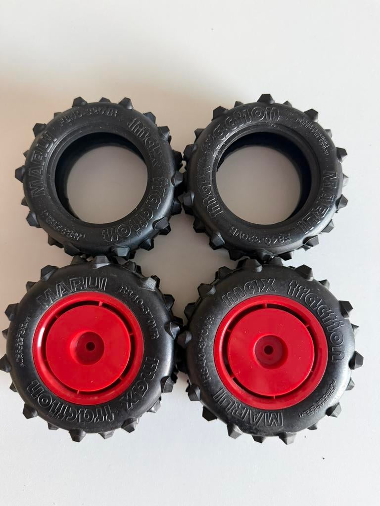 Marui Ninja rear wheels and tires and front tires, Hobby en Vrije tijd, Ophalen of Verzenden, Nieuw, Auto offroad