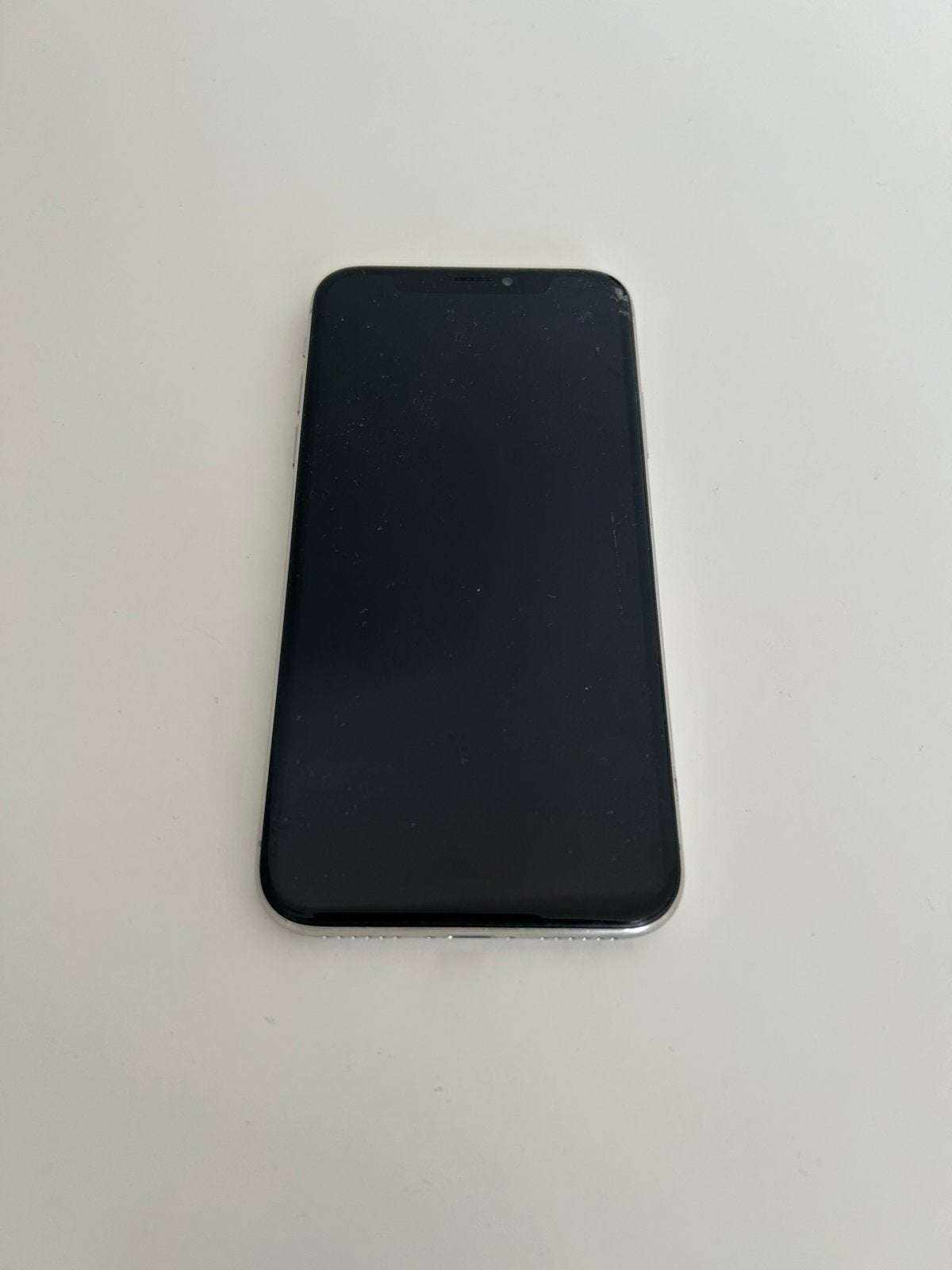 Iphone X scherm beschadigd, 83 %, Gebruikt, Verzenden, 64 GB