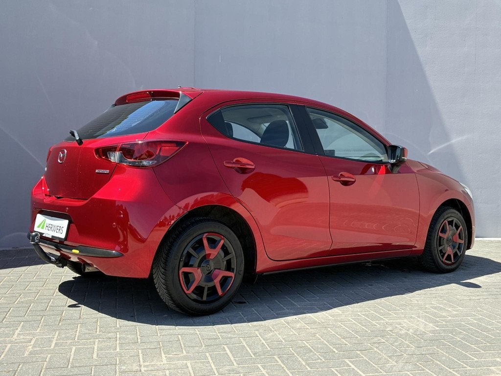 Mazda 2 1.5 Automaat SkyActiv-G 90 Exclusive-Line / Trekhaak, Stof, Gebruikt, 19 km/l, Geïmporteerd