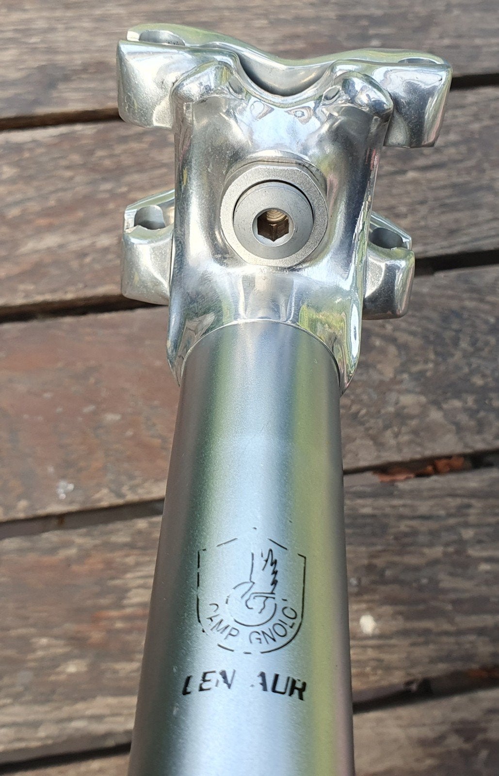 NOS Campagnolo zadelpen 27.2, Fietsen en Brommers, Campagnolo, Ophalen of Verzenden, Zadel, Racefiets