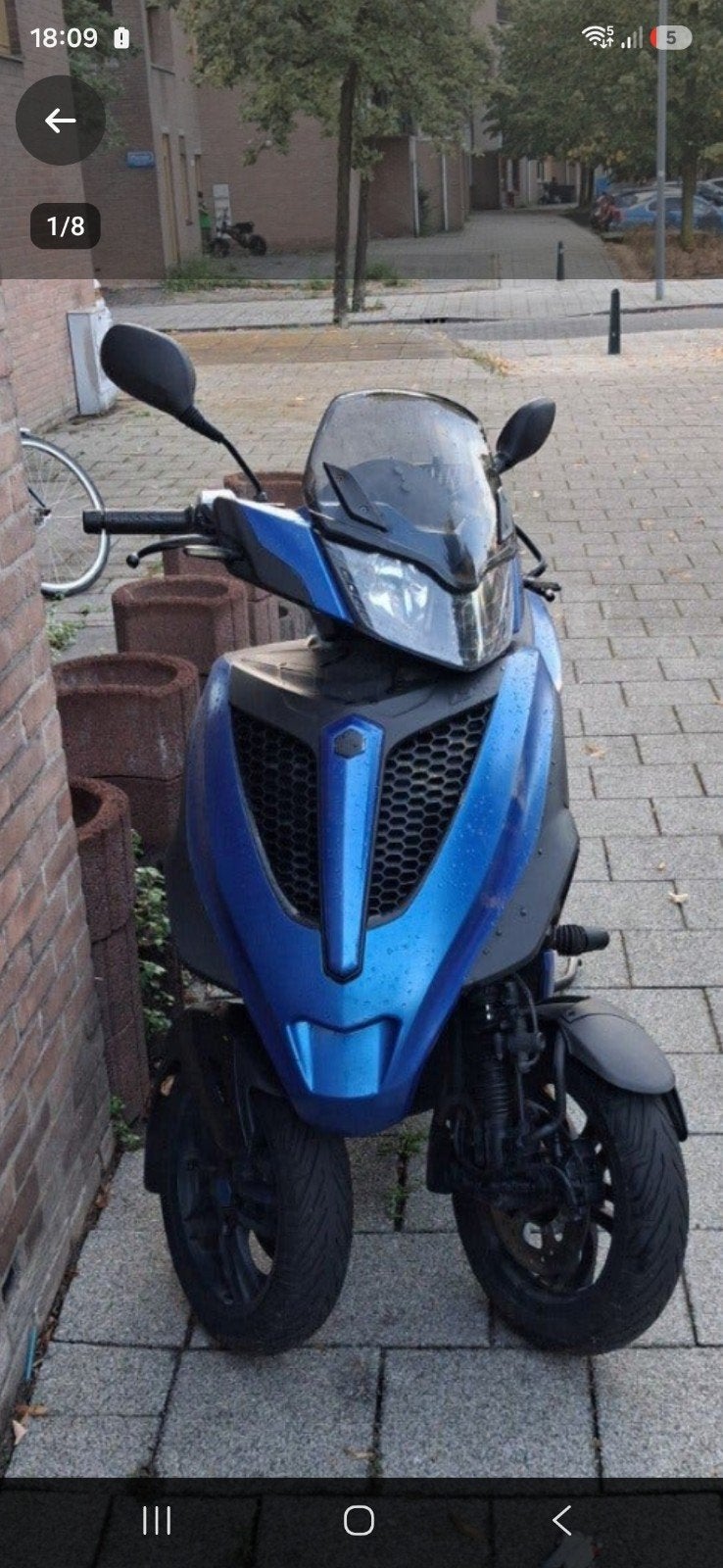 piaggio mp3  yourban 300  uit 2012, Ophalen, Gebruikt, Overige modellen, 300 cc