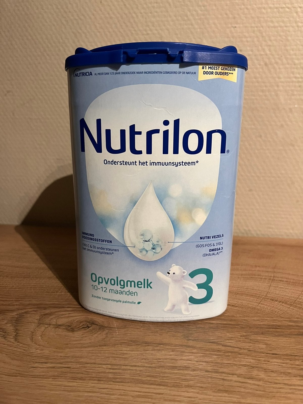 Nutrilon Opvolgmelk 3 (10-12 maanden) - geopend, Ophalen of Verzenden, Zo goed als nieuw, Overige typen, Nutrilon