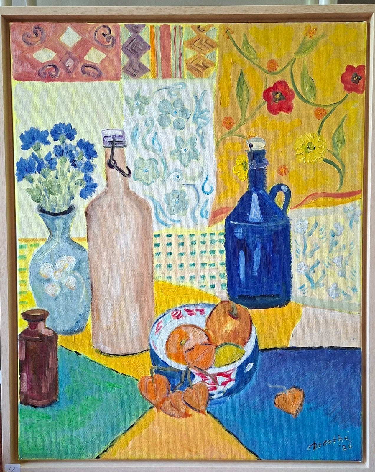 olieverfschilderij, Ophalen
