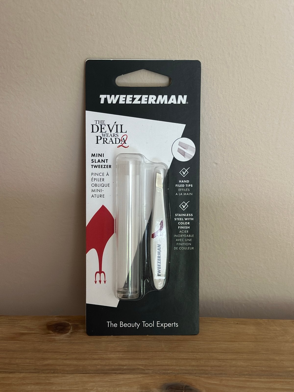 Tweezerman The Devil Wears Prada Mini Slant Tweezer - Nieuw, Ophalen of Verzenden, Nieuw, Overige typen