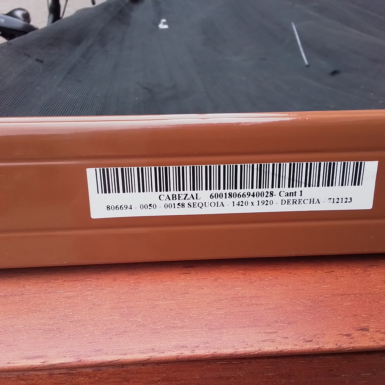 5x Houten Luxaflex 5cm breed, 1.42m x 1.92m, Ophalen, Jaloezie, Gebruikt, Hout