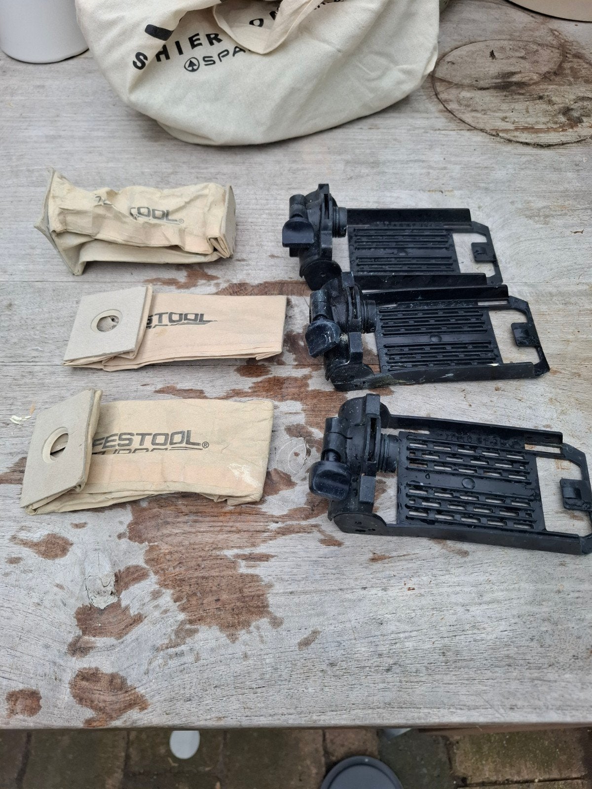 3x Festool Stofafzuiging voor Schuurmachine, Doe-het-zelf en Verbouw, Gereedschap | Schuurmachines, Ophalen of Verzenden, Gebruikt