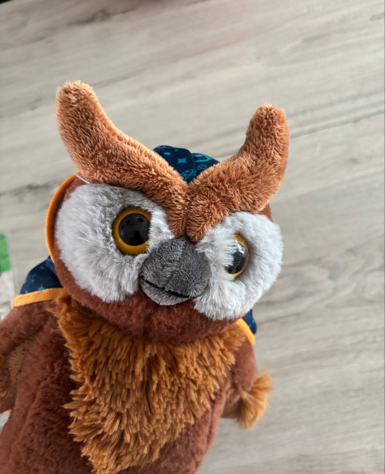 Efteling Oehoe Houdoe knuffel - uil van Klaas Vaak, Verzamelen, Efteling, Ophalen, Zo goed als nieuw, Overige typen