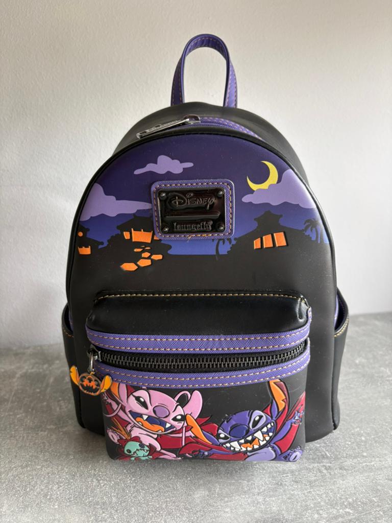Disney Loungefly  Stitch Halloween, Ophalen of Verzenden, Overige figuren, Zo goed als nieuw, Tas, Koffer of Zak