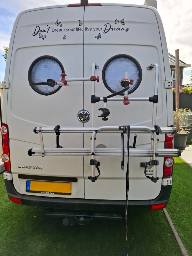 Thule Fietsendrager voor 2 fietsen (excl. bevestigingen), Ophalen, 2 fietsen, Gebruikt