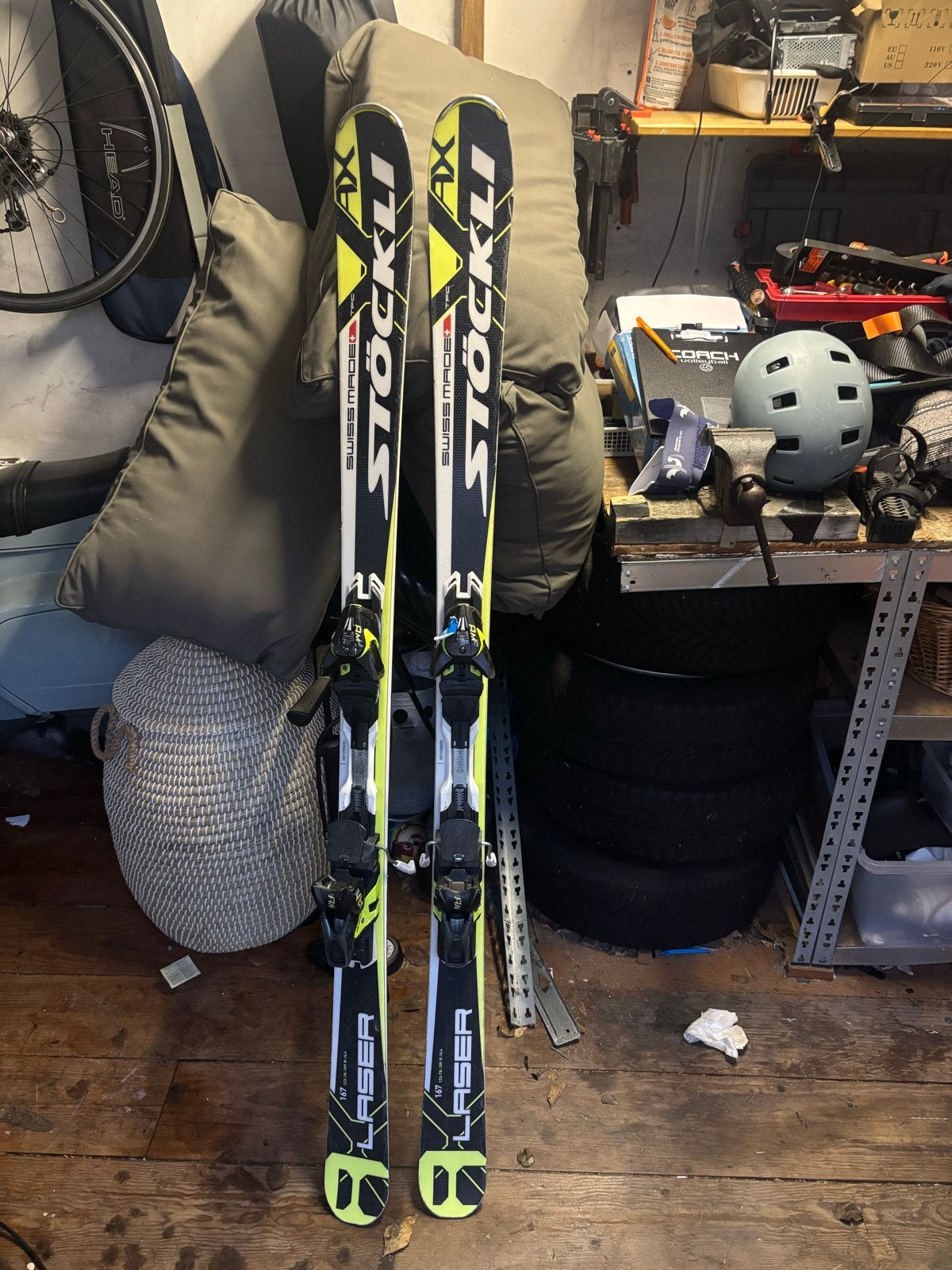 Stöckli Laser AX ski's - Gebruikt - 167cm, 160 tot 180 cm, Zo goed als nieuw, Carve, Skiën