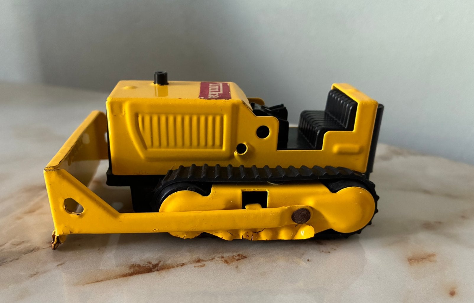 Tonka Vintage Bulldozer jaren 70, Verzamelen, Speelgoed, Ophalen of Verzenden, Gebruikt
