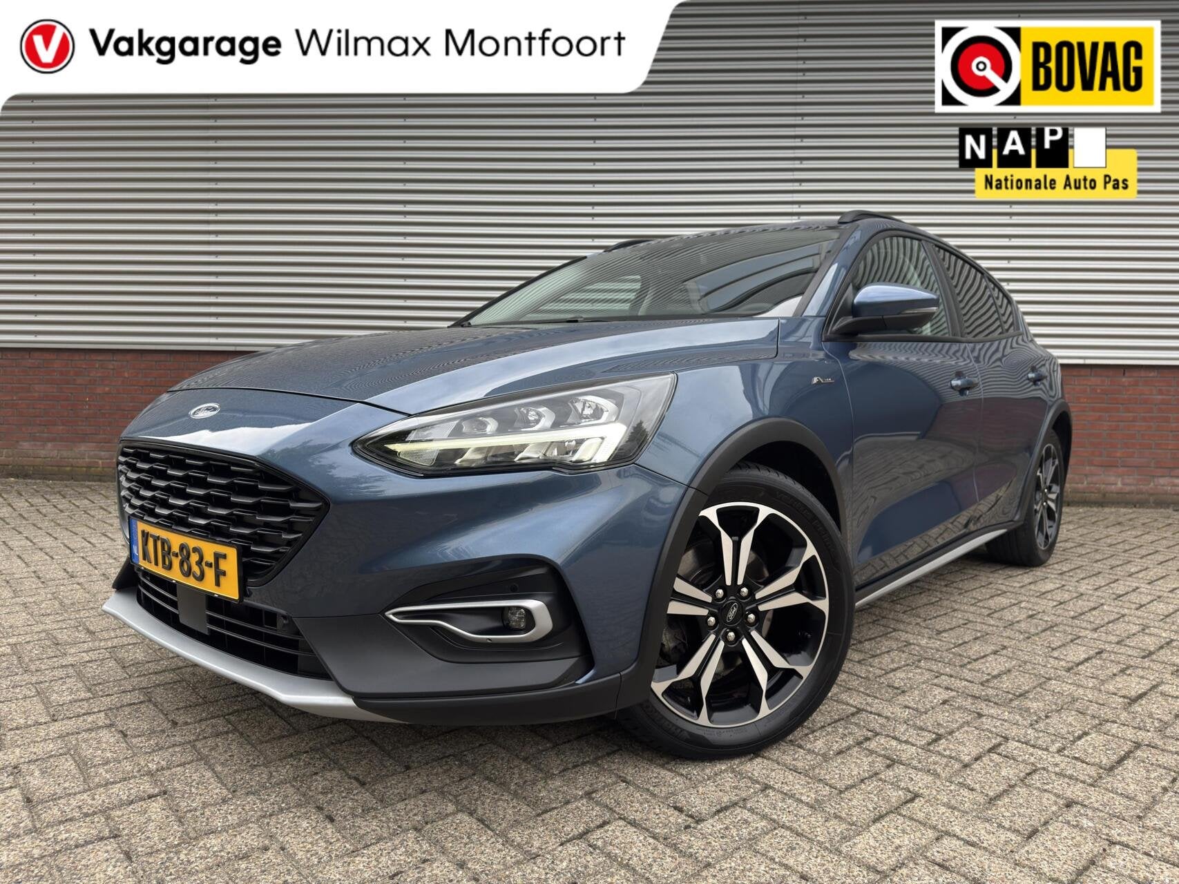 Ford Focus 1.5 EcoBoost Active|Winterpack|Cruise|B&O|LED|Car, Auto's, 1304 kg, Stof, Bedrijf, Automatische klimaatregeling