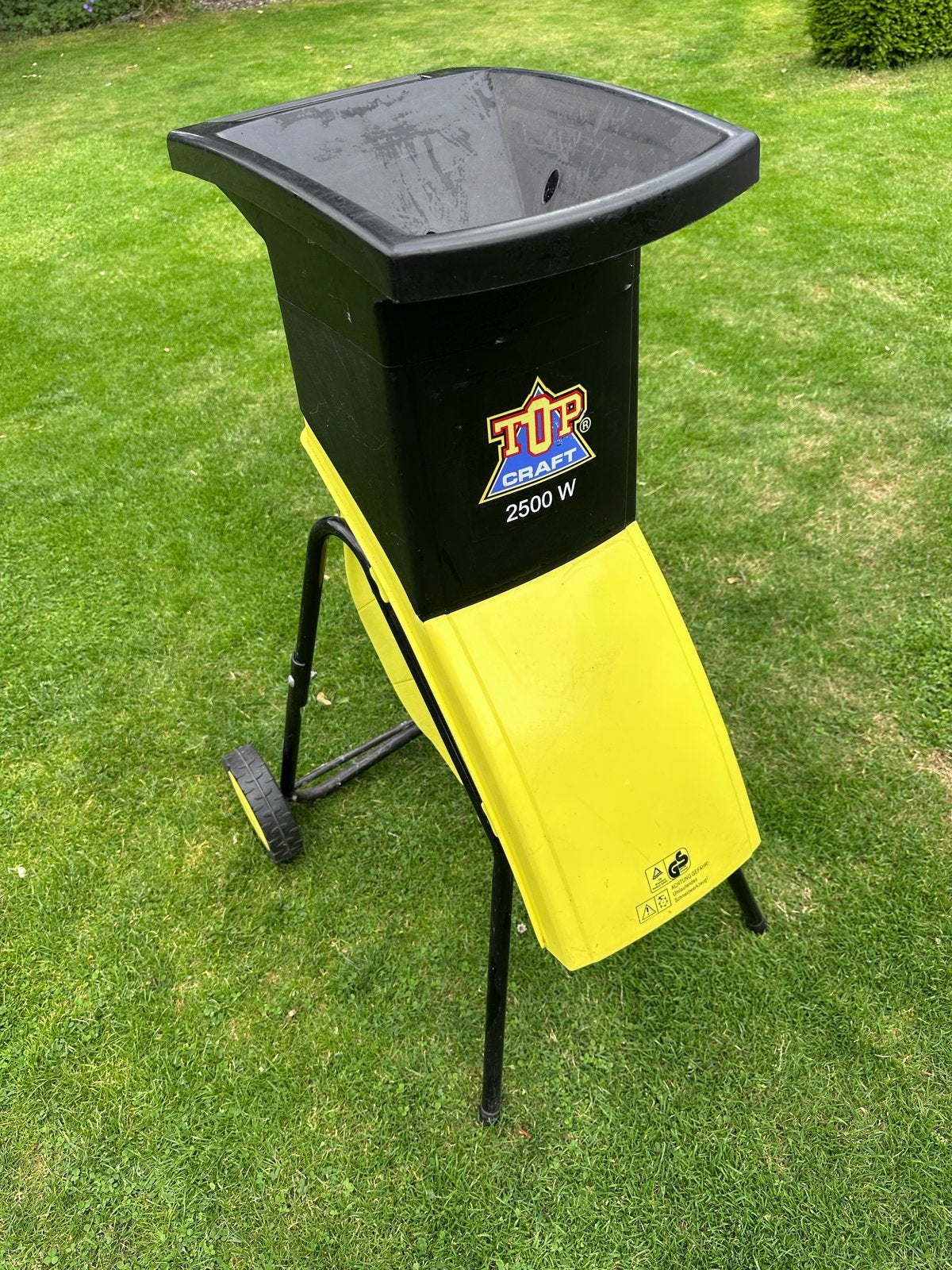 Hakselaar Topcraft 2500W - Krachtige Tuinhakselaar, Ophalen, Gebruikt, Elektrisch