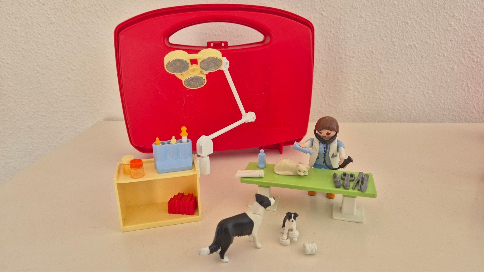 Playmobil City Life koffer: Dierenarts, Ophalen of Verzenden, City life, Complete set