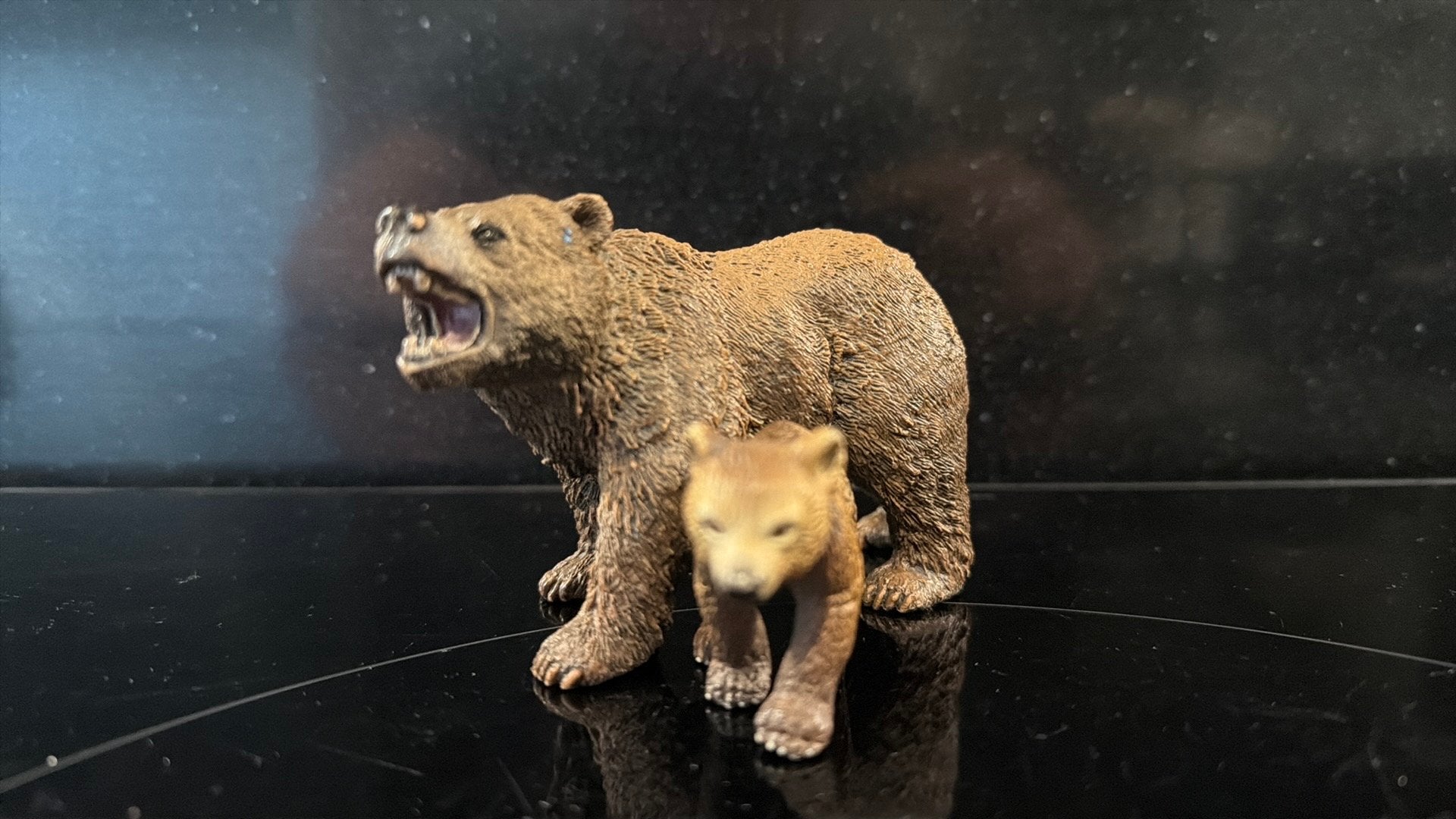 Schleich Wildlife: Bruine Beren, Verzamelen, Dierenverzamelingen, Ophalen of Verzenden, Zo goed als nieuw, Paard, Beeldje of Figuurtje