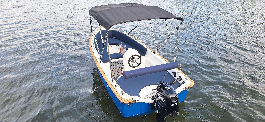 ALS NIEUW! Noard G-405 | Suz 9.9pk | zondek | bimini | 2022, Watersport en Boten, Sloepen, Overige typen, Zo goed als nieuw, Rondzit