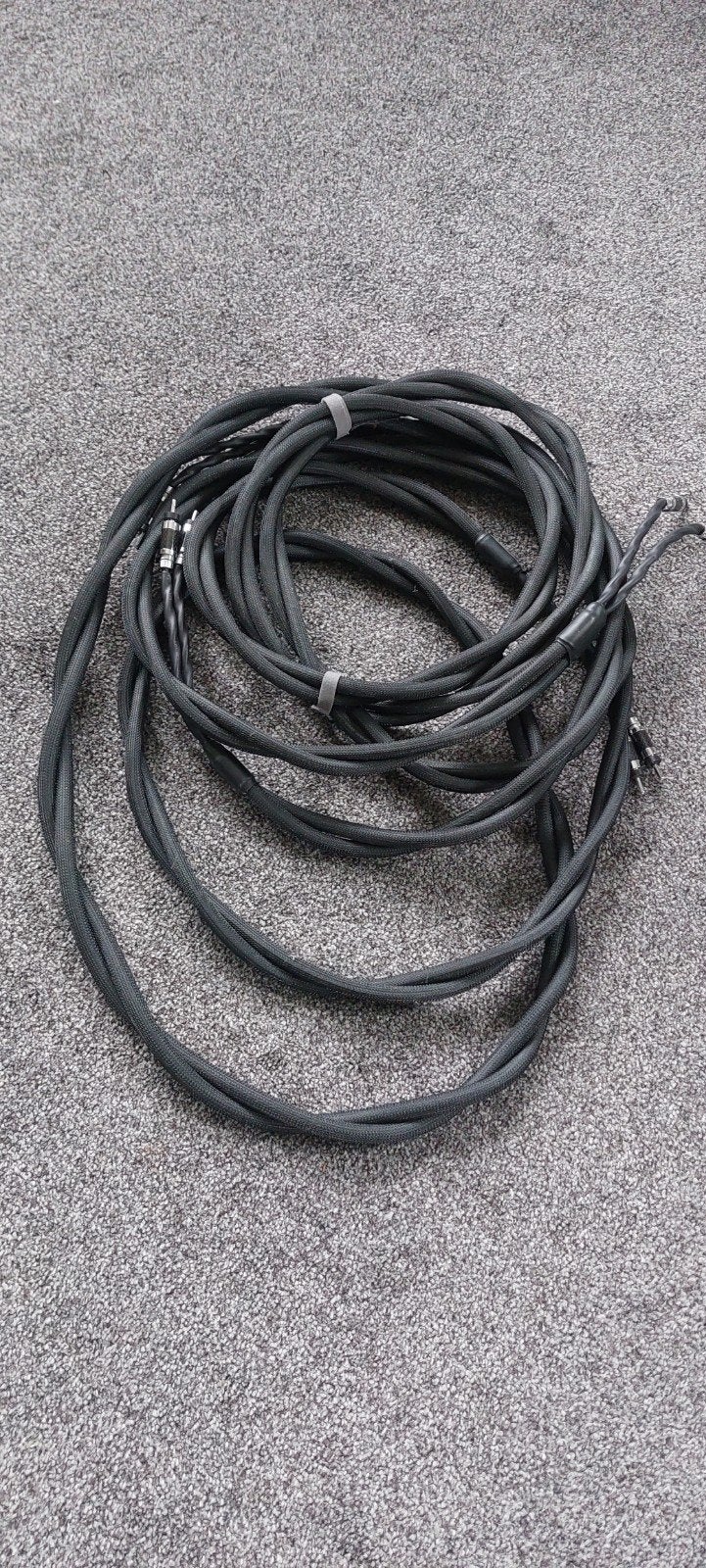 Chris Cables 7AWG luidsprekerkabels, Ophalen of Verzenden, Zo goed als nieuw, 2 tot 5 meter, Luidsprekerkabel