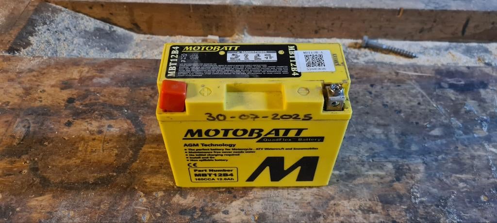 Motoraccu Motobatt MBT12B4, Ophalen of Verzenden