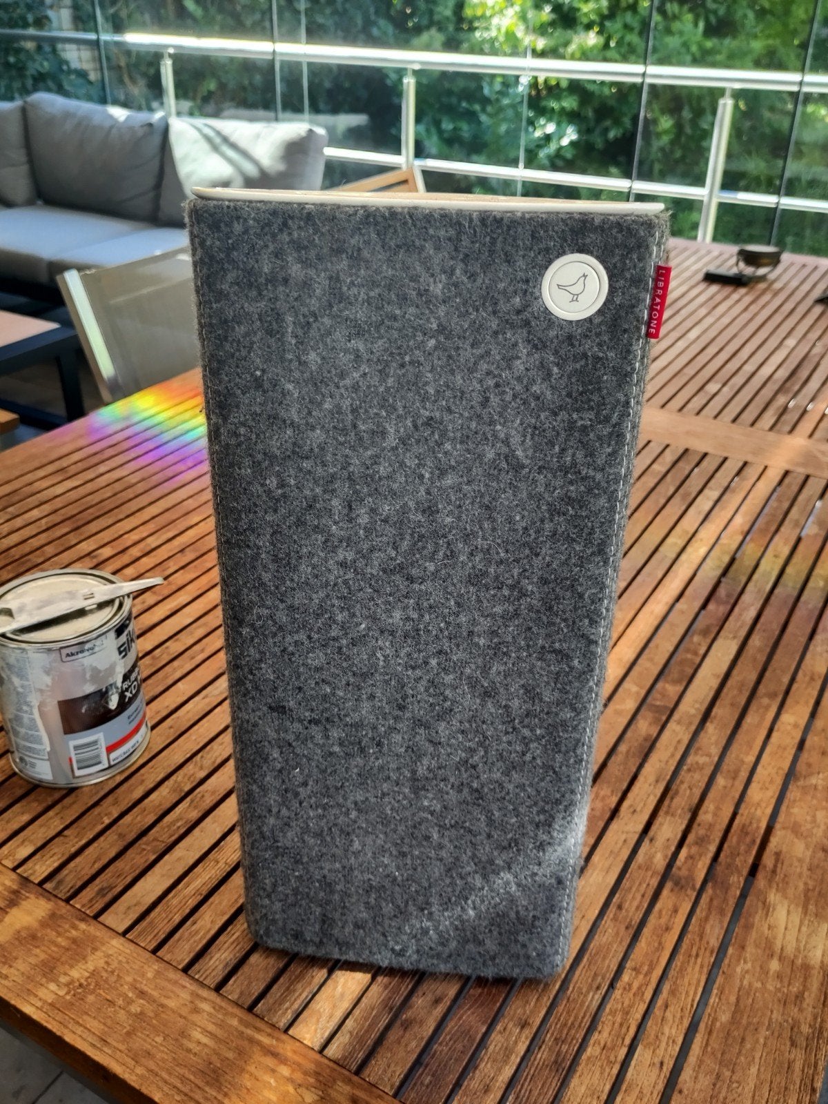 hifi vintage libratone speaker., Audio, Tv en Foto, Luidsprekers, Overige merken, Ophalen of Verzenden, Zo goed als nieuw, Draagbare speaker