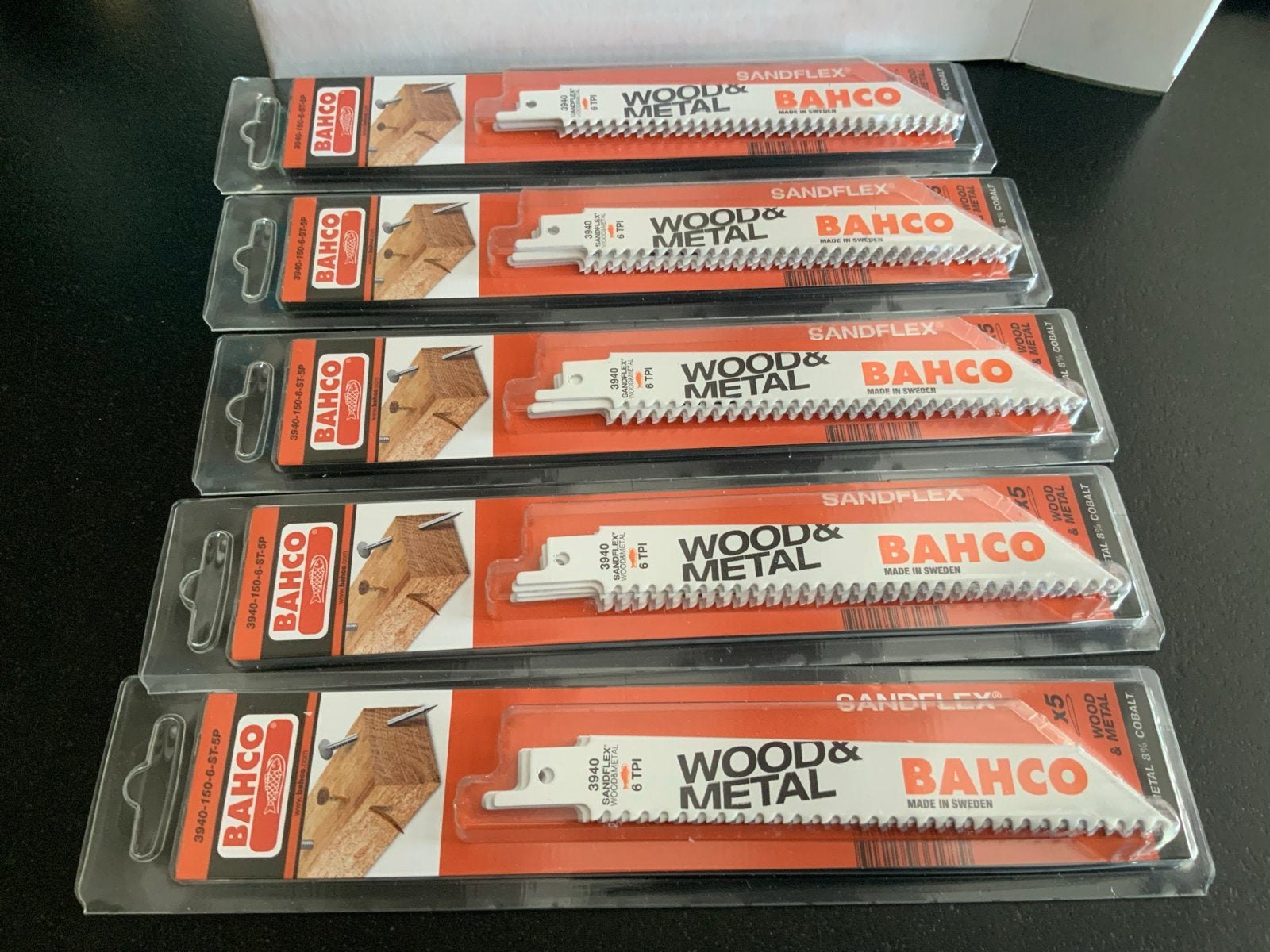 Bahco Sandflex Reciprozaagbladen voor hout en metaal, Nieuw, Ophalen of Verzenden, Minder dan 600 watt, 30 tot 70 mm