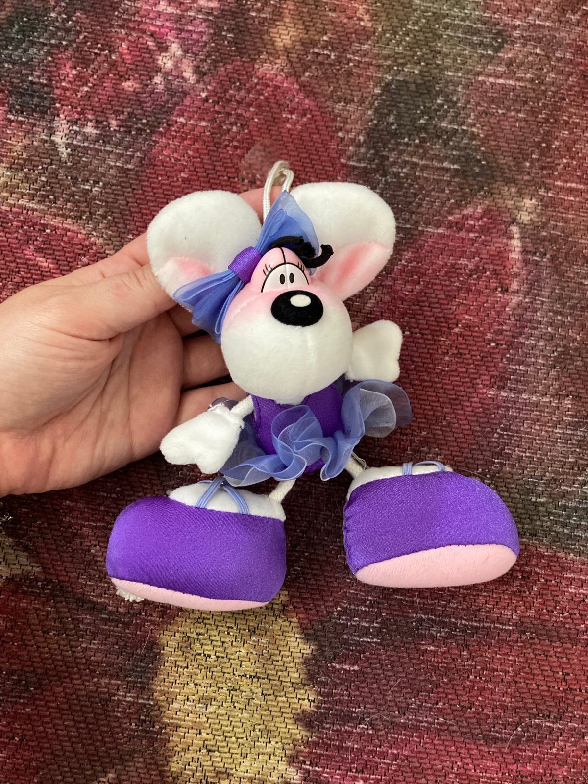 Vintage Diddlina ballerina knuffel met zuignap, Ophalen of Verzenden, Diddlina, Zo goed als nieuw, Knuffel