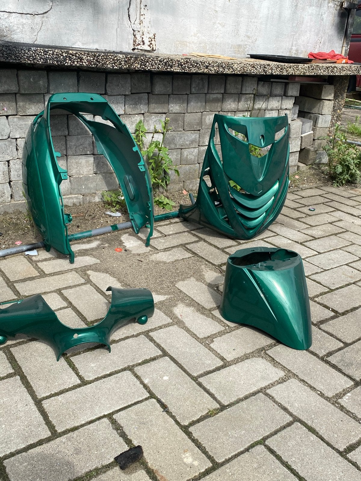 Custom zip kappen set bmw m3 kleur, Verzenden, Nieuw, Kap, Piaggio