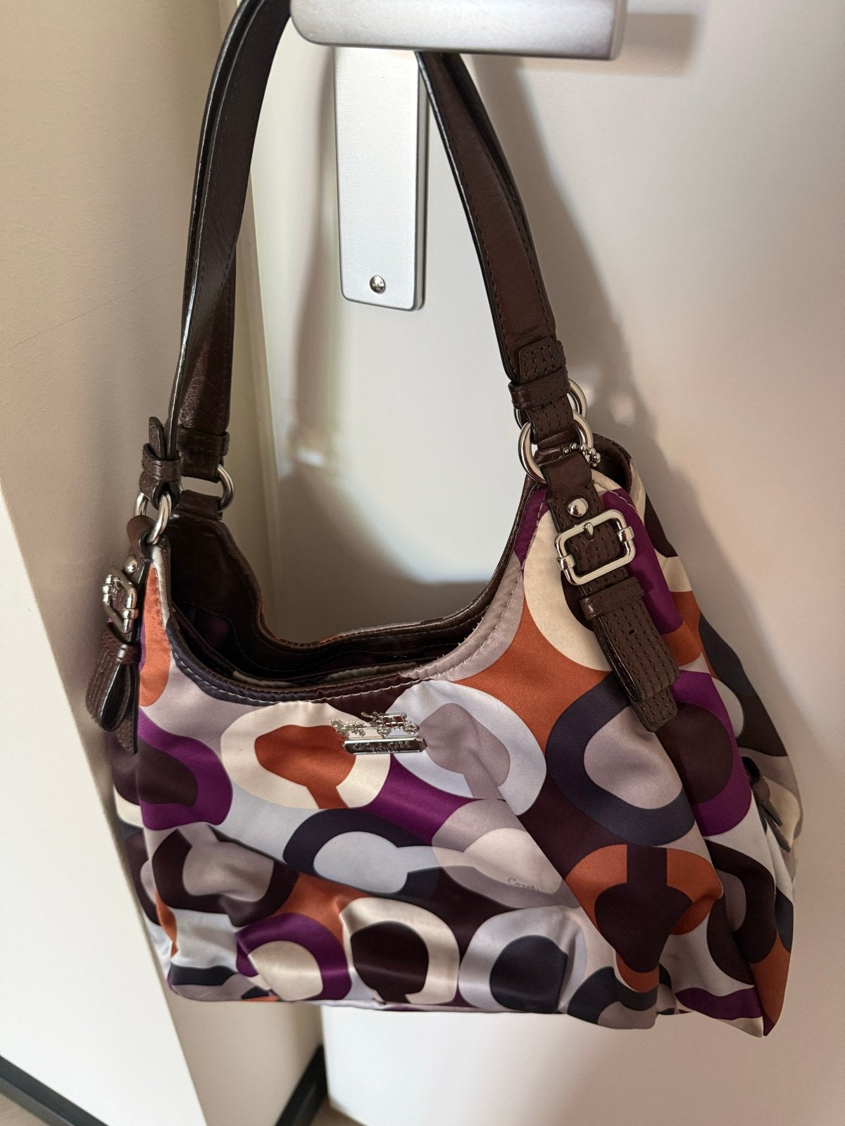 Coach tas - Stijlvol en ruim (30x30 cm), Sieraden, Tassen en Uiterlijk, Tassen | Damestassen, Ophalen of Verzenden, Gebruikt, Overige kleuren