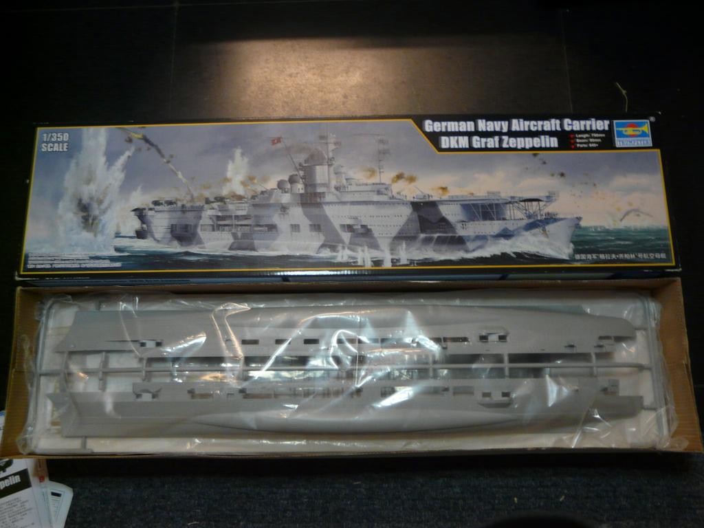 Trumpeter 1/350 graf zeppelin. Nagelnieuwe bouwdoos, Ophalen of Verzenden, Nieuw, 1:200 of kleiner, Overige merken