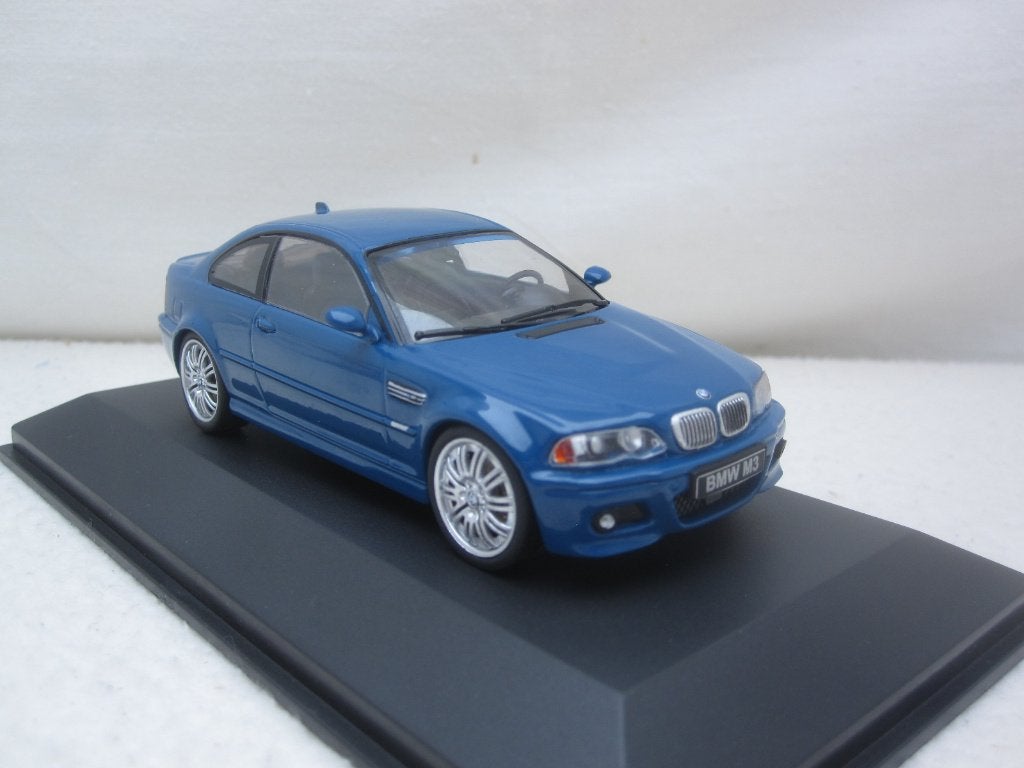 BMW e46 M3 Coupé 2000 Laguna Seca Blue 1:43 Solido, Ophalen of Verzenden, Nieuw, Auto, Solido