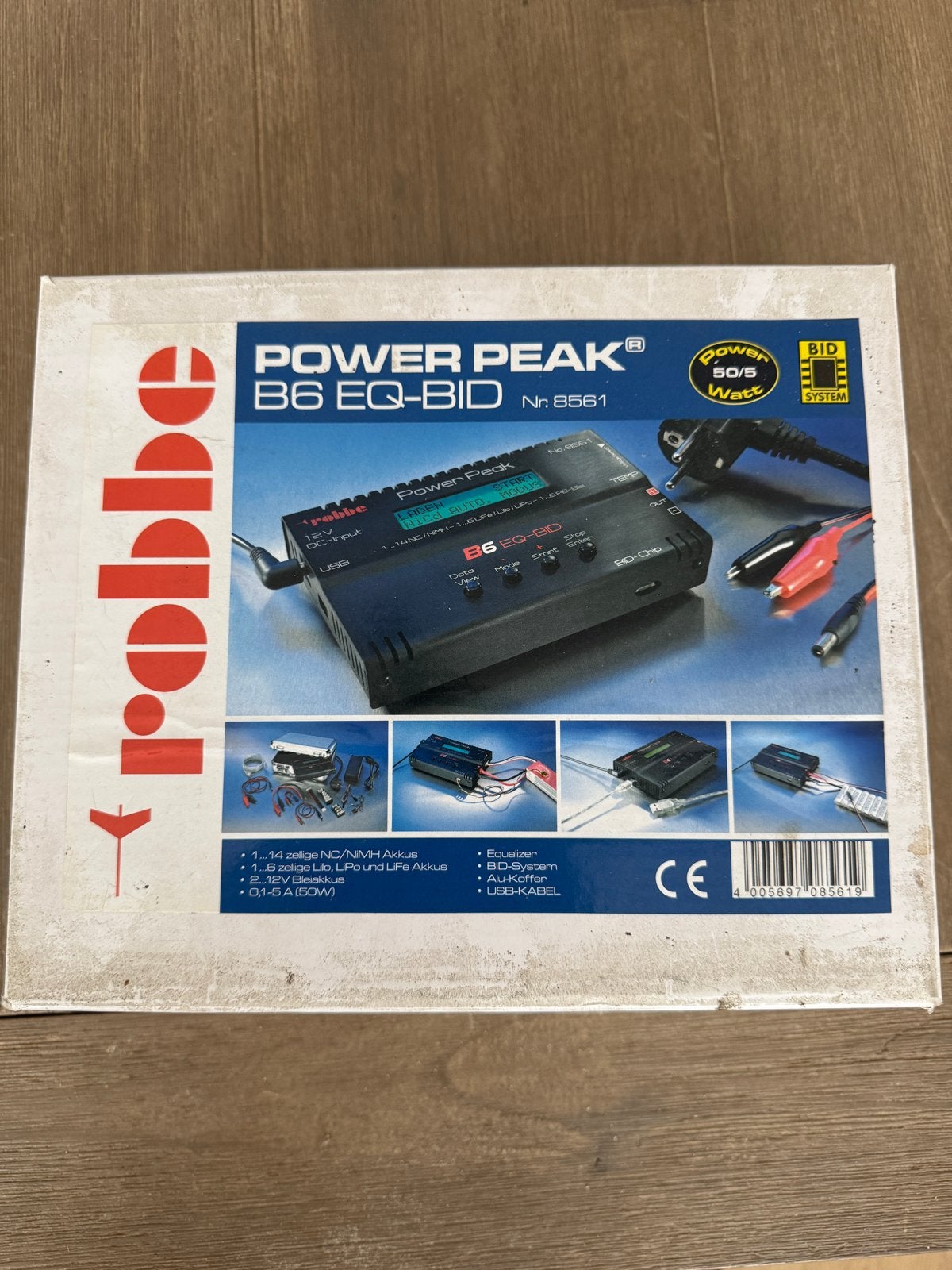 Robbe Power Peak B6 EQ-BID Acculader Nr. 8561, Ophalen of Verzenden, Gebruikt