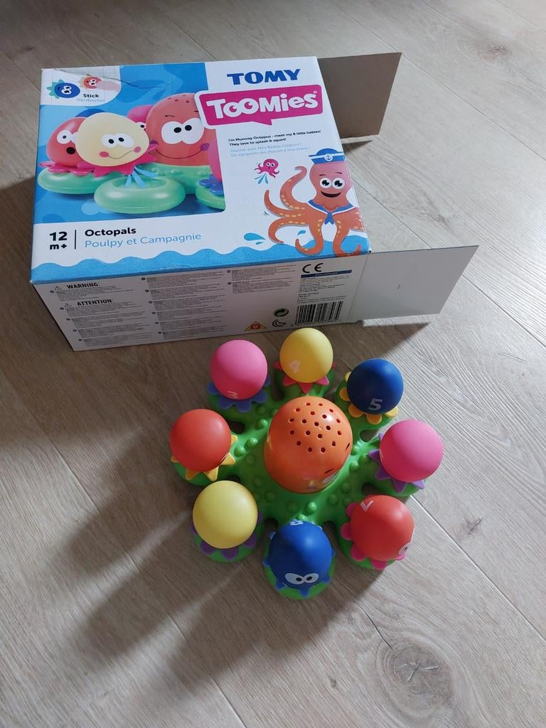 Tomy Toomies Octopals Badspeelgoed - Zo goed als nieuw, Kinderen en Baby's, Speelgoed | Babyspeelgoed, Zo goed als nieuw, Overige typen