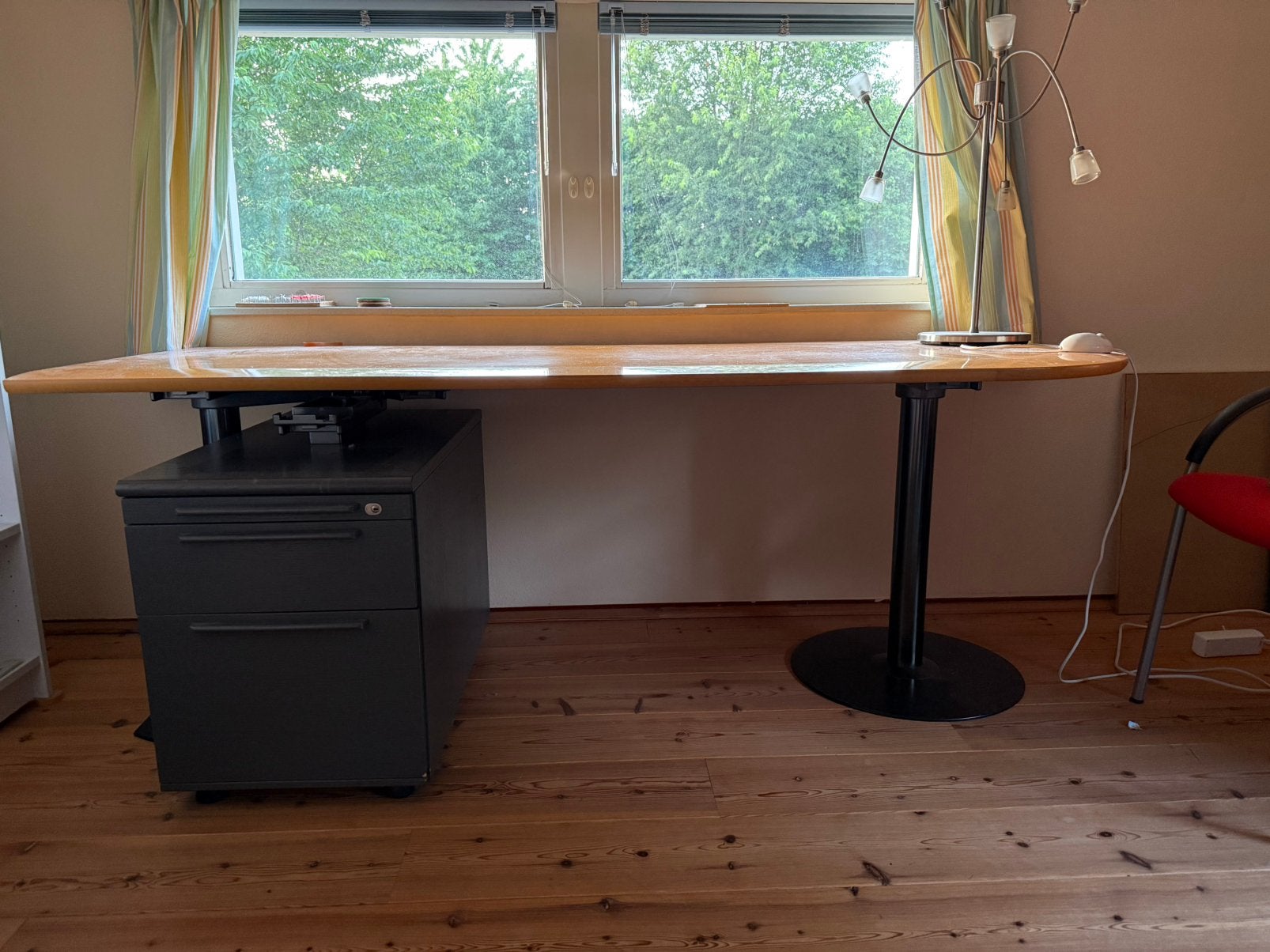 Bureau, Gebruikt, Scandinavisch, Hout, Ophalen of Verzenden