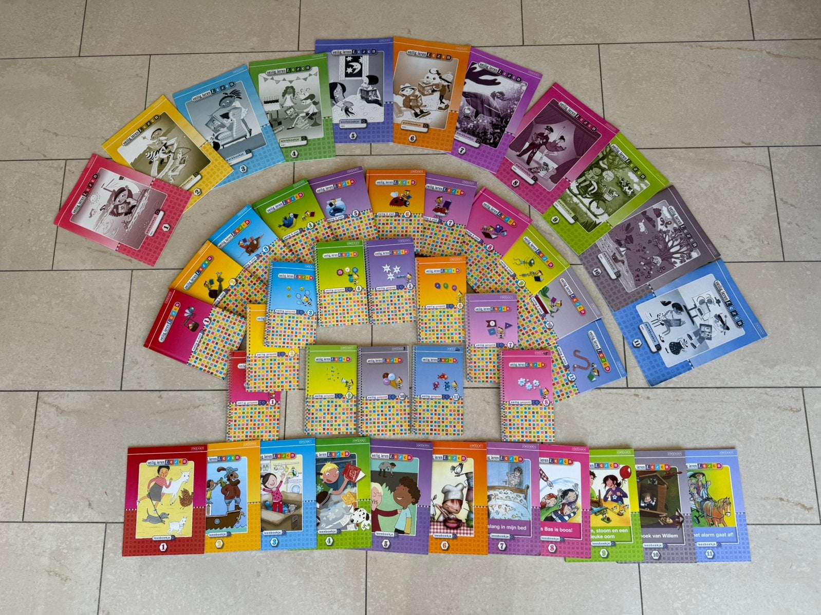 Veilig Leren Lezen groep 3 – ZON – complete set 44 boekjes, Ophalen of Verzenden, Zo goed als nieuw, Overige niveaus, Nederlands