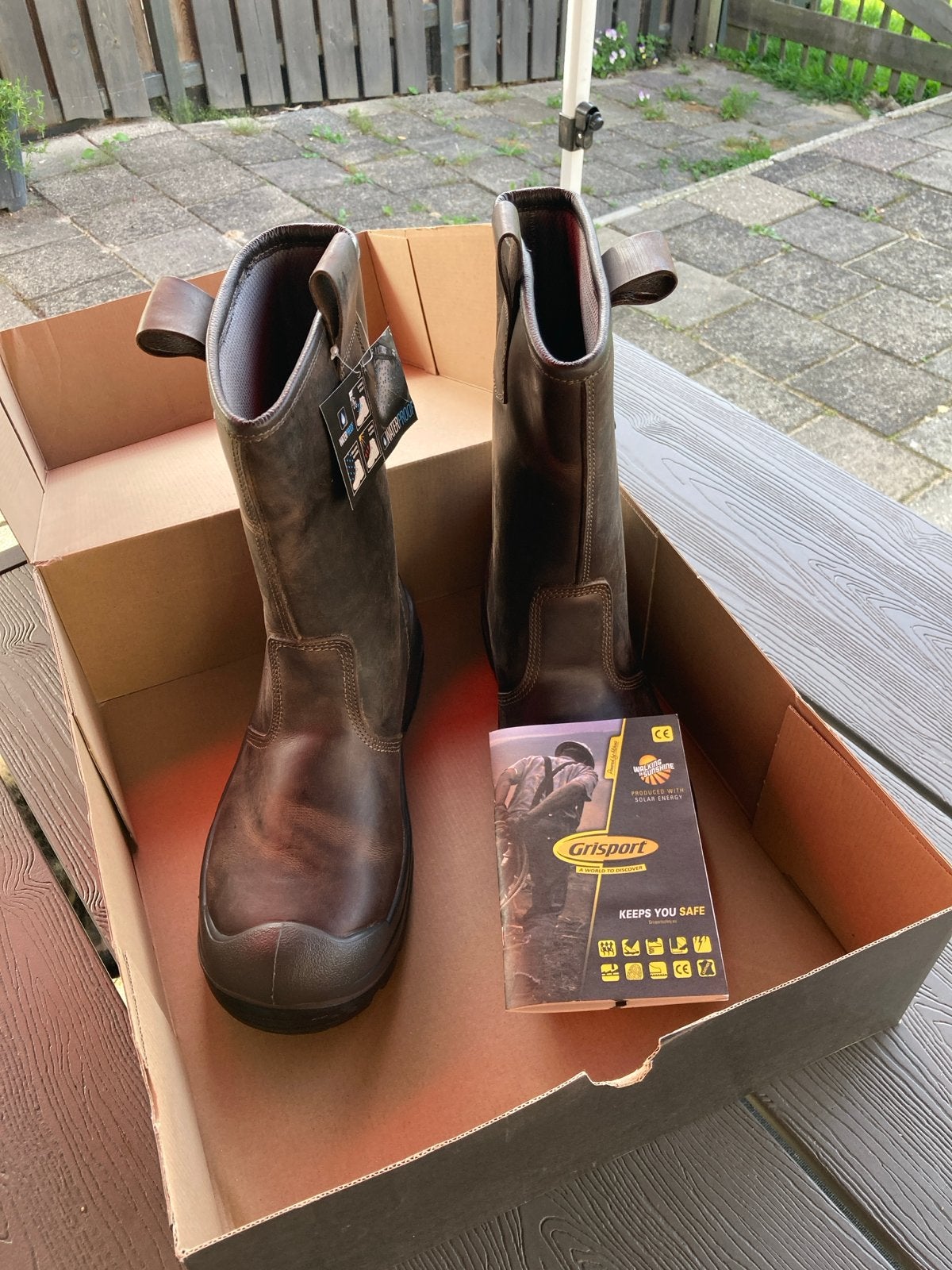 Grisport werklaarzen Maat 45 - Nieuw in Doos, Ophalen, Nieuw, Heren, Laarzen