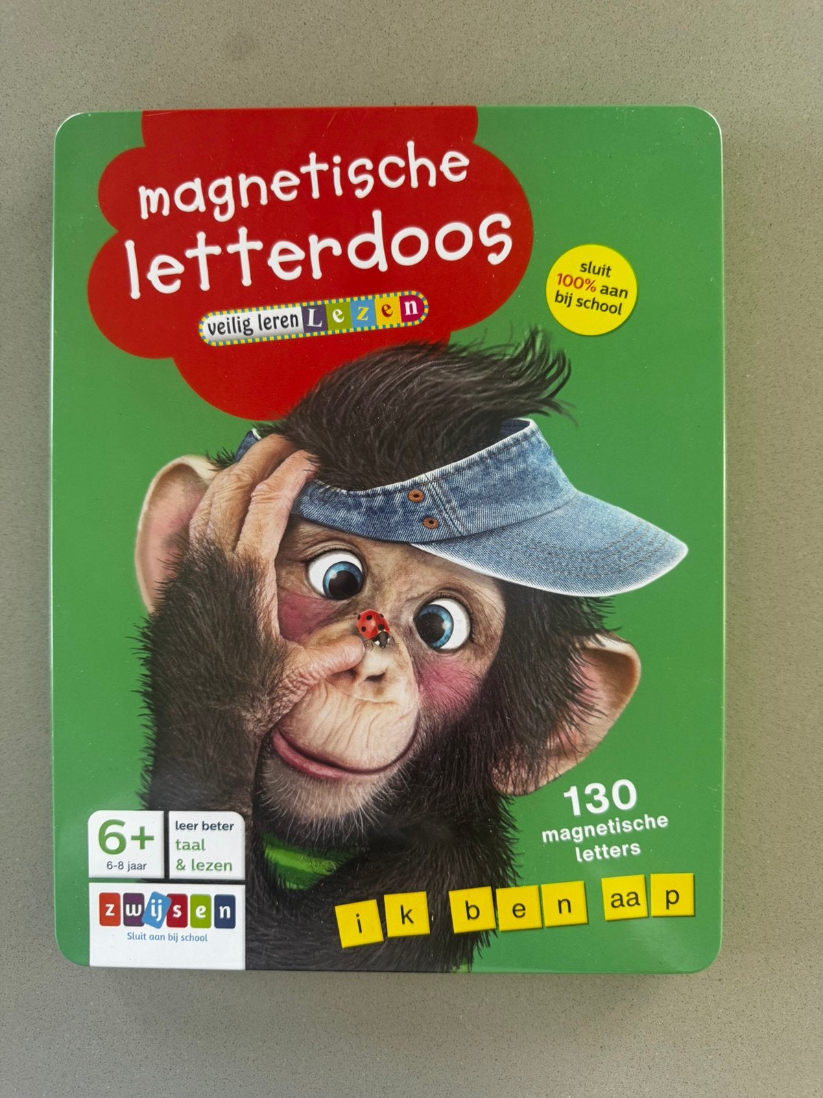 Magnetische letterdoos, Ophalen of Verzenden, Zo goed als nieuw