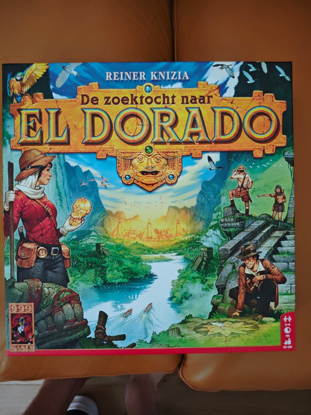 De Zoektocht naar El Dorado - Bordspel (Nieuw), Hobby en Vrije tijd, Gezelschapsspellen | Bordspellen, Ophalen of Verzenden, Nieuw