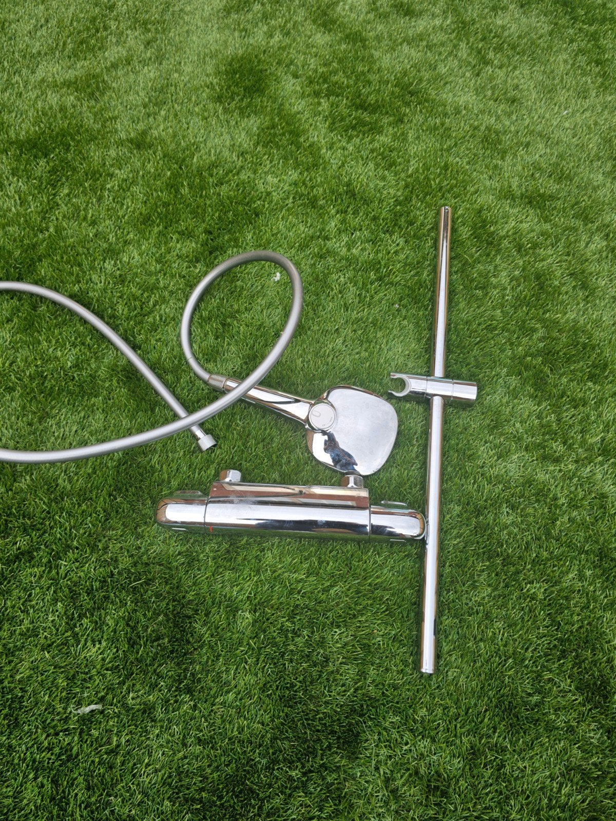 Grohe mengkraan met douchekop (jet & rain functie), Ophalen