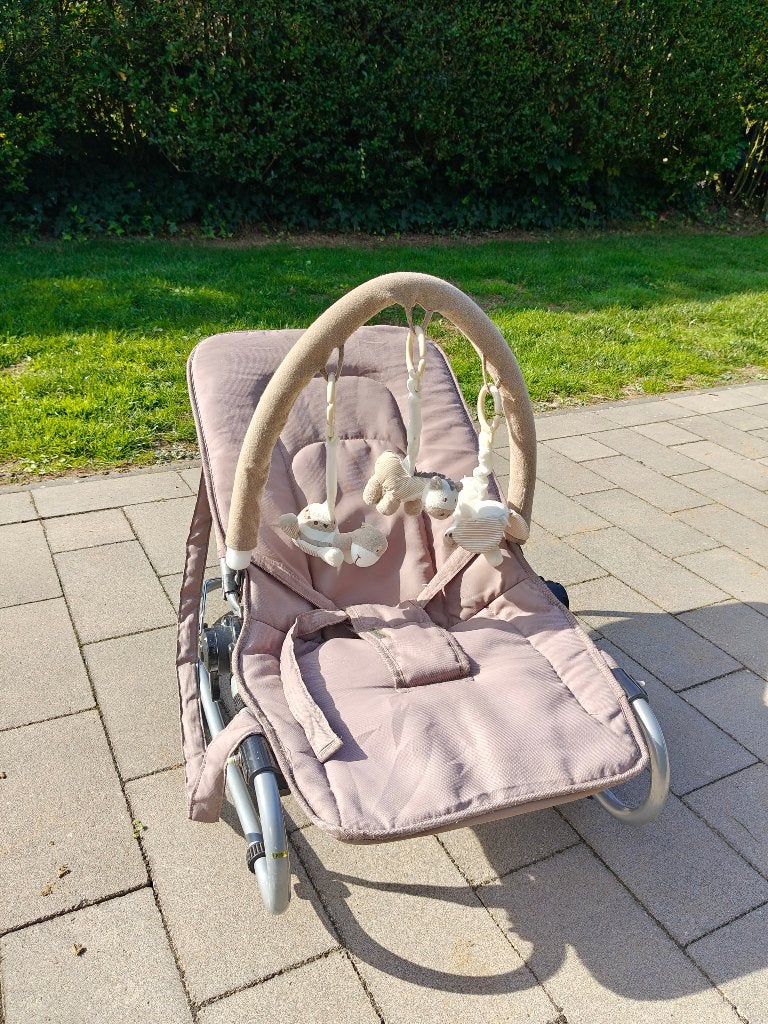 PRENATAL wipstoel BEIGE, Kinderen en Baby's, Ophalen, Gebruikt, Wipstoel, Met gordel(s) of riempje(s)