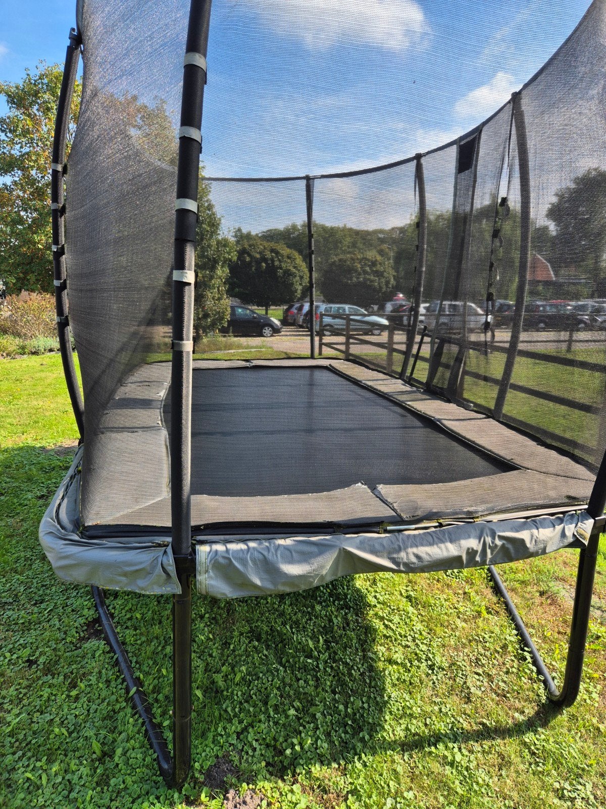 Exit Trampoline 427x244, Kinderen en Baby's, Ophalen, Gebruikt