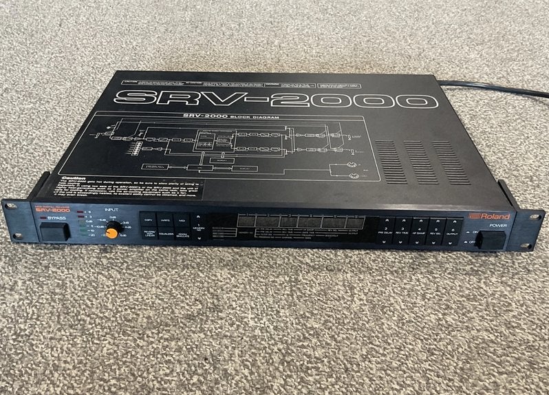 Roland SRV 2000 nieuwe staat met handleiding, Ophalen of Verzenden, Zo goed als nieuw, Delay of Echo