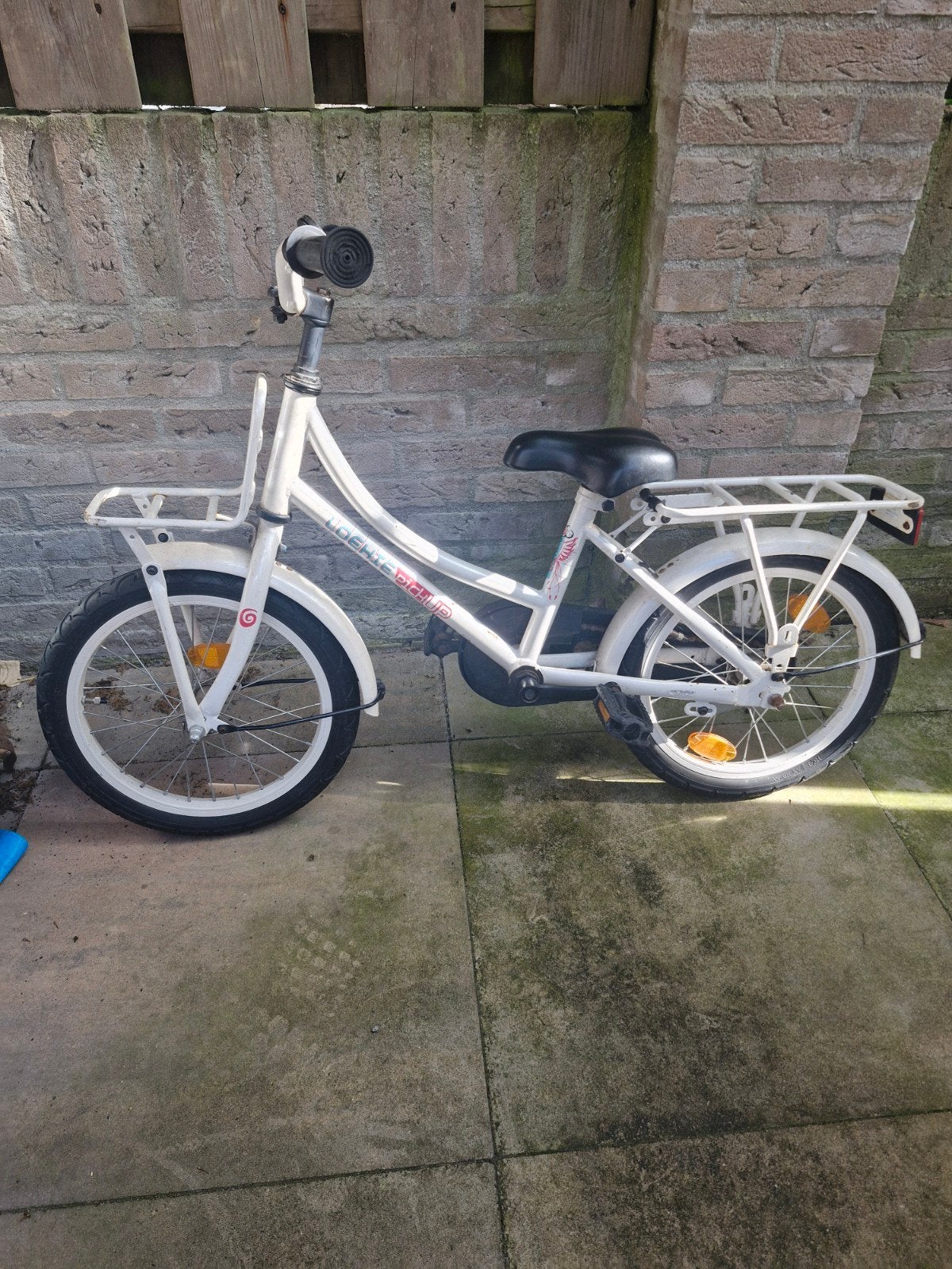Loekie Pick up kinderfiets 16 inch, Fietsen en Brommers, Fietsen | Kinderfietsjes, Ophalen, Terugtraprem, Loeki, 16 tot 20 inch