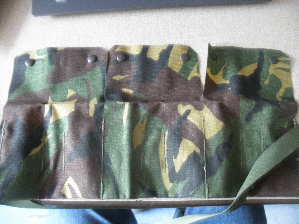 Draagtas voor munitie met twee riemen, Ophalen of Verzenden, Landmacht, Nederland, Overige typen