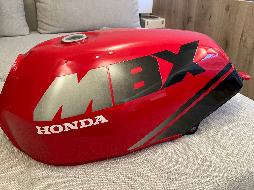 Nieuwe (NOS) benzinetank Honda MBX + tankdop NOS, Ophalen, Nieuw, Tank, Overige merken