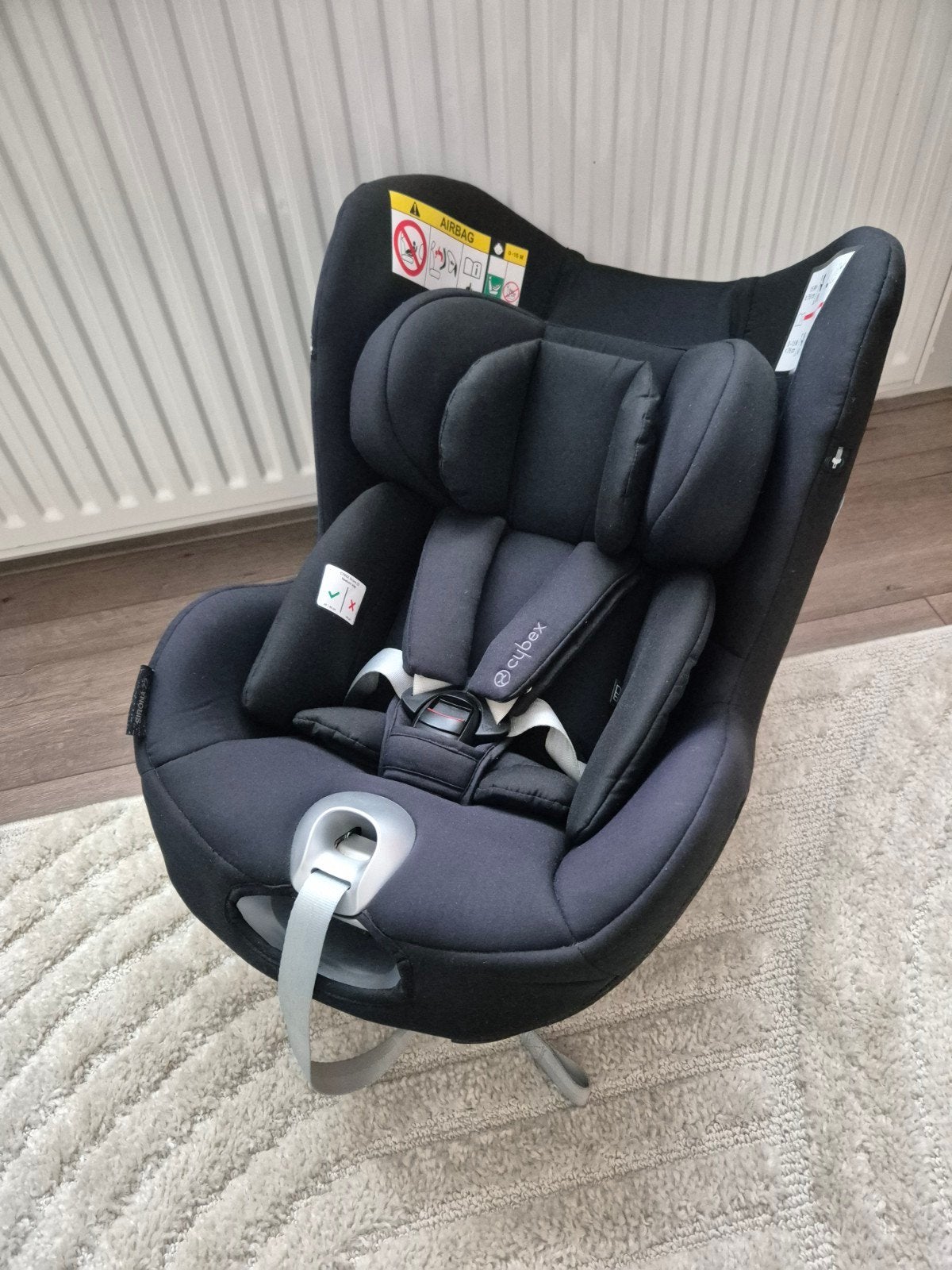 Cybex Sirona Z2 i-Size autostoel met Isofix base, Verstelbare rugleuning, 0 t/m 18 kg, Zo goed als nieuw, Isofix