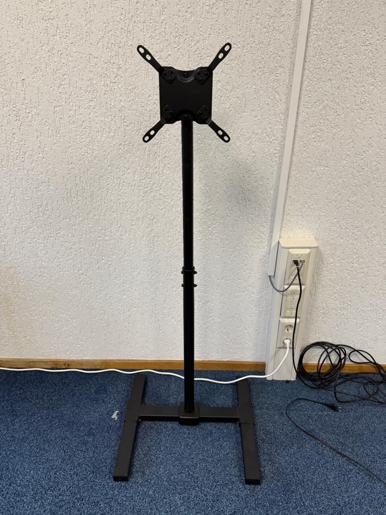 Verstelbare TV-standaard / Vloerstandaard, Ophalen, Zo goed als nieuw