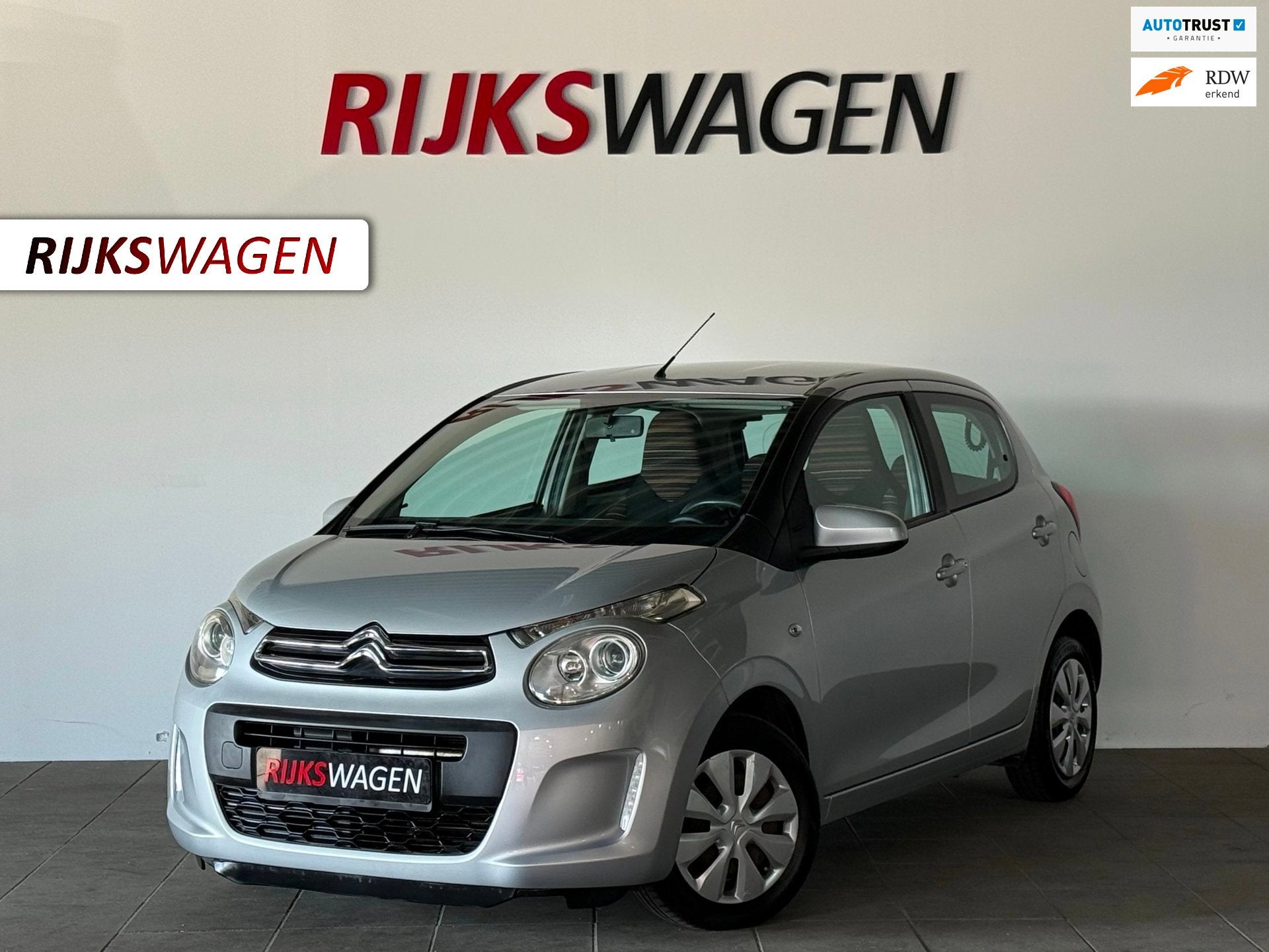Citroen C1 1.0 e-VTi Feel Airco/Led/Bluetooth, Auto's, Citroën, Bedrijf, Te koop, C1, ABS, Airbags, Airconditioning, Boordcomputer